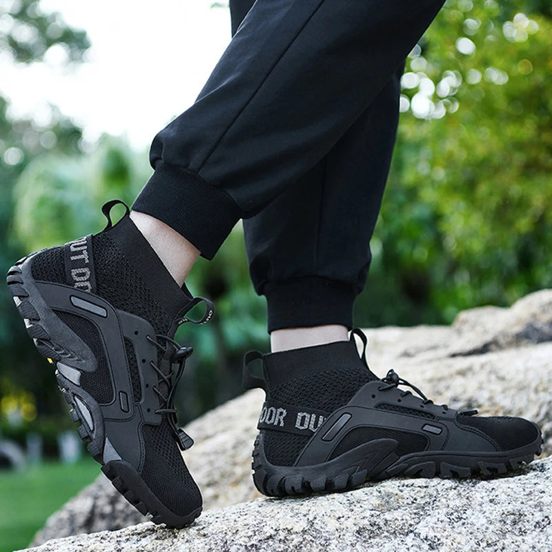 Aqua Shoes Male 2023 Quick-Drying Anti-Slip Sneakers Mountain Hiking Swimming Water Shoes Soft Men Casual Sneakers Free Shipping