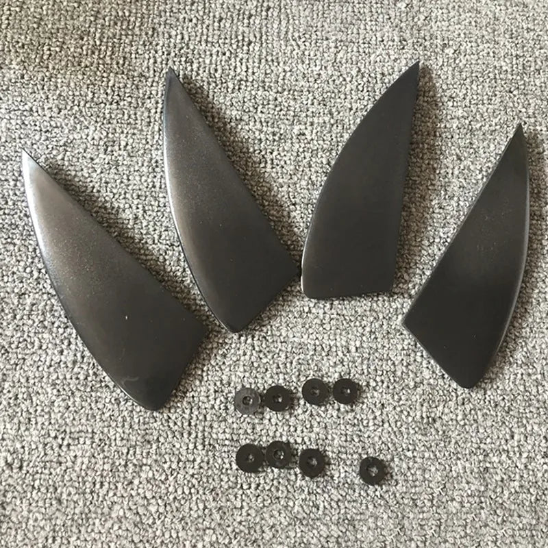 4Pcs/Set Fin For Kiteboarding Fin Kitesurfing Kite Board Flyling Surfing Board Fin Accessories