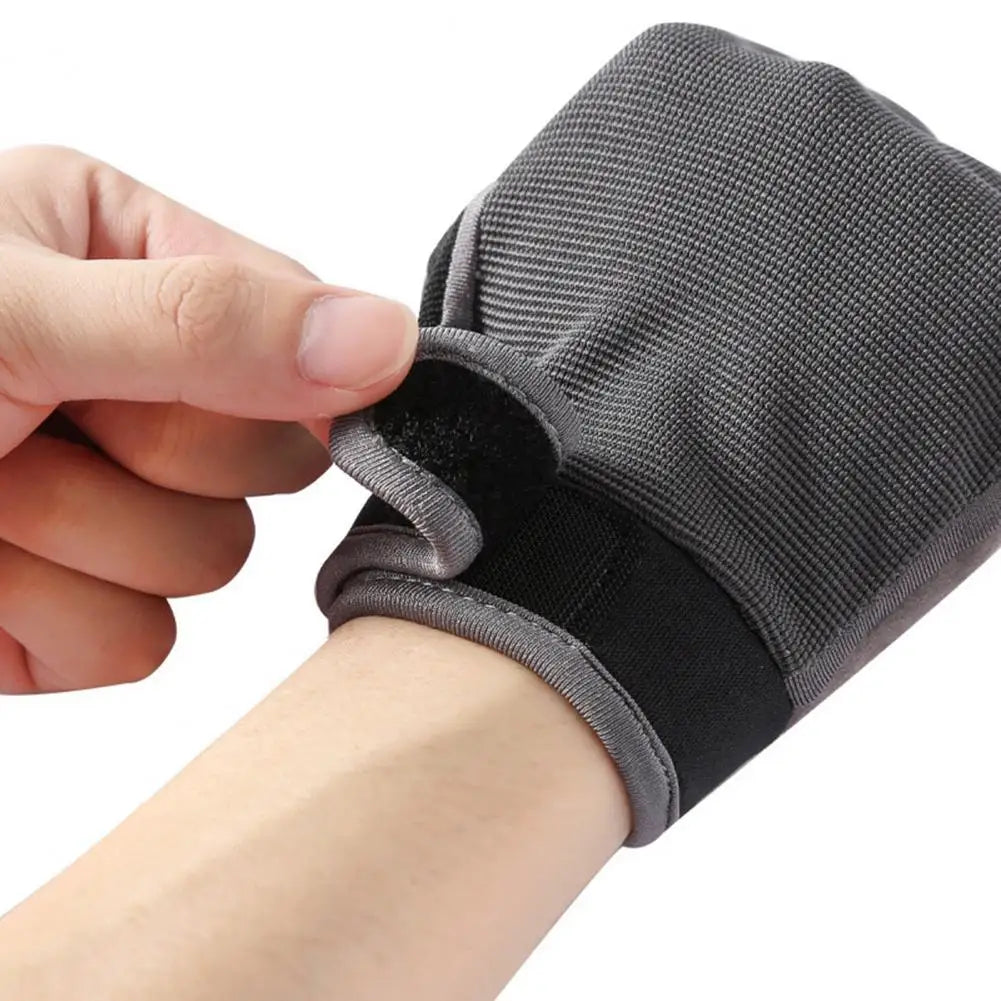 Ridding Gloves 1 Pair Comfortable Fastener Tape Impact Resistant  Heavy-Duty Sure Grip Fishing Gloves Sports Protective Gear