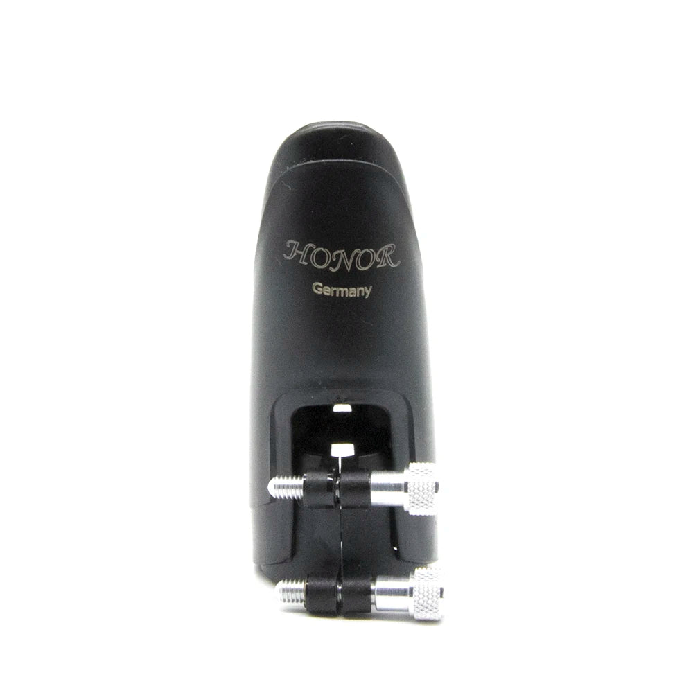Alemanha plástico saxofone baquelite bocal ligadura saxofone sax ligadura clipe clarinete ligadura alto tenor soprano