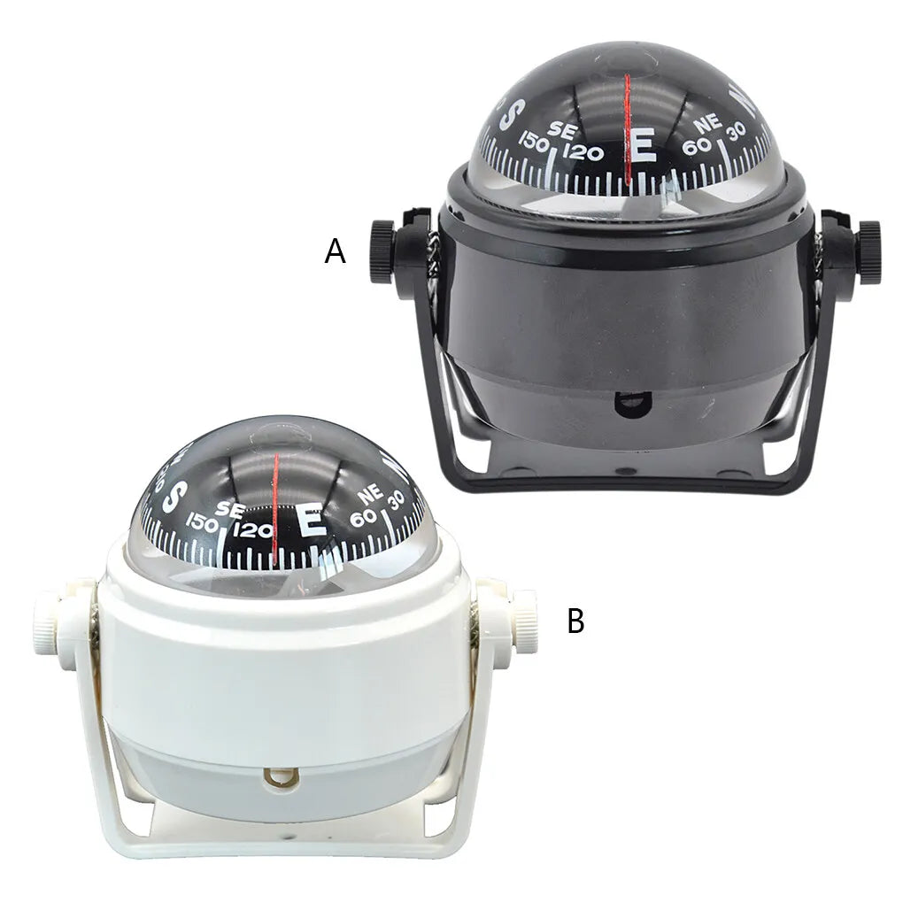 1 Set Boat Sailing Compass Small Navigation Tools Navigating Tools Sailing Tool with Clear Displaying for Outdoor White
