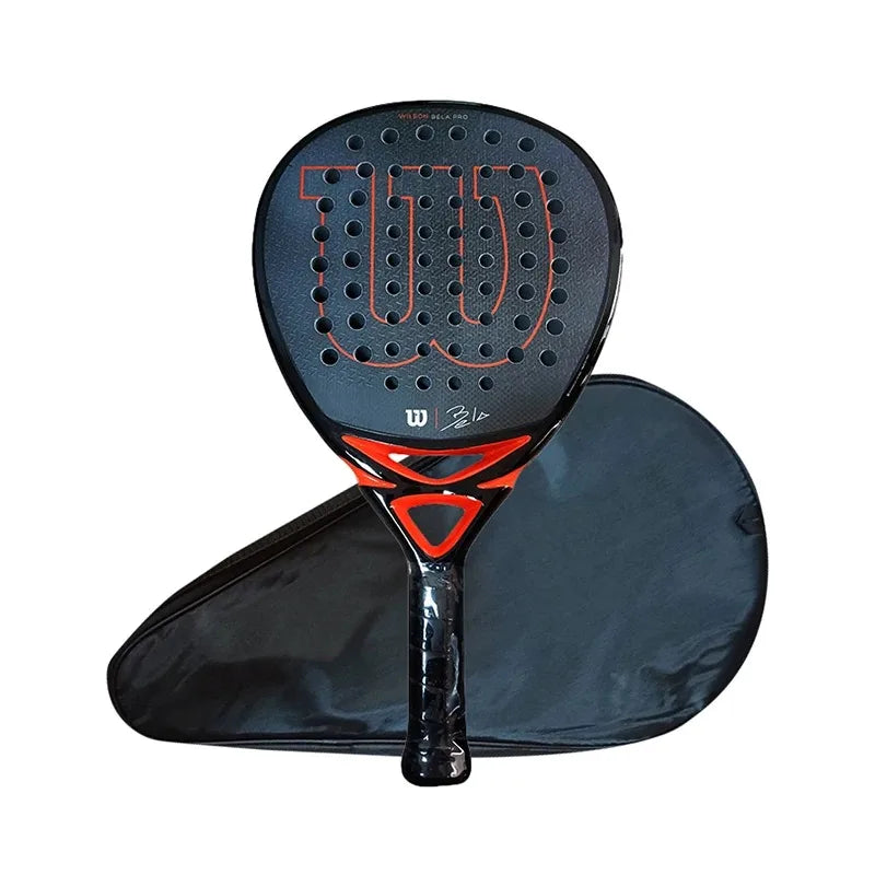 New Pala Padel Tennis Racquet Soft Face Carbon Fiber Lightweight and Fashionable EVA Sports Racquet Outdoor Equipment