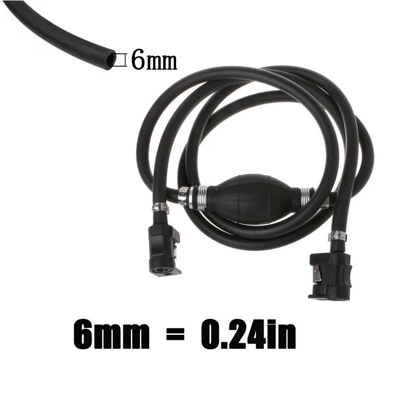 MZTI - Boat Outboard Fuel Hose Fitting Hand Pump - Compatible For Yamaha For Parsun For Hangkai Fuel Tank Connectors