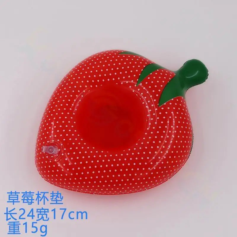 Inflatable Drink Holders Floating Toy Pool Party Bath drinking cup Seat Boat Kids Swimming Inflatable Float Water Fun Pool Toys