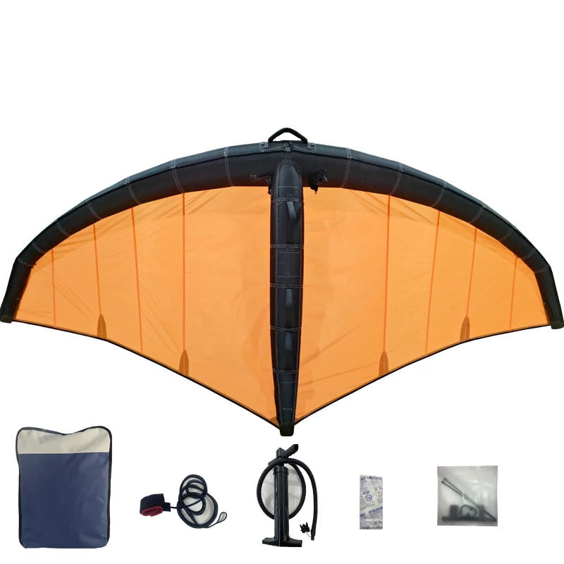 Foil Wing Kite Handheld Inflatable Wing Foil Kitesurfing Wingsurfer Kite for Snow Surfing Ski Surfing