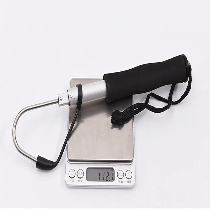 Mavllos Retractable EVA Handle Sea Telescopic Fishing Gaff Hooks Aluminum Alloy Fish Gaff Stainless Fishing Spear