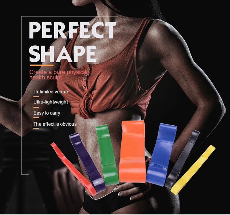 Resistance Bands 208cm Long Elastic Fitness Rubber Bands Resist Band For Home Gym Workout Expander Strength Trainning Equipment