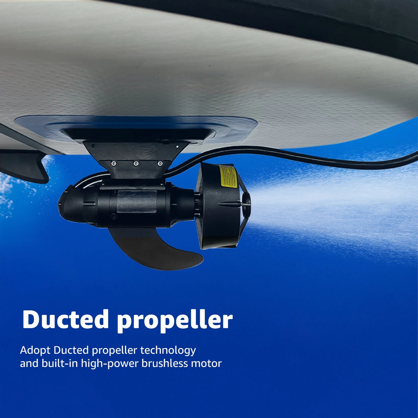 Electric Motor With  Battery Case Fishing Electric Fin Stand Up Paddle Board Push Motor E Fin SUP Surf Kayak POWER FIN