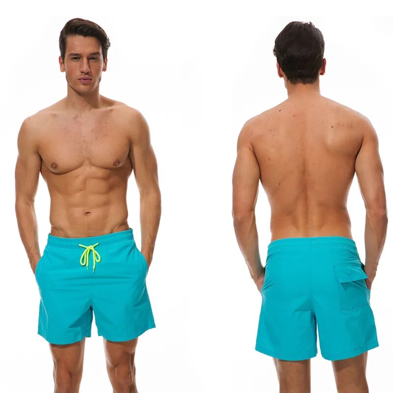 Escatch 2023 New Quick Dry Mens Swimsuits Summer Man Board Shorts Surf Swimwear Beach Athletic Running Gym Pants