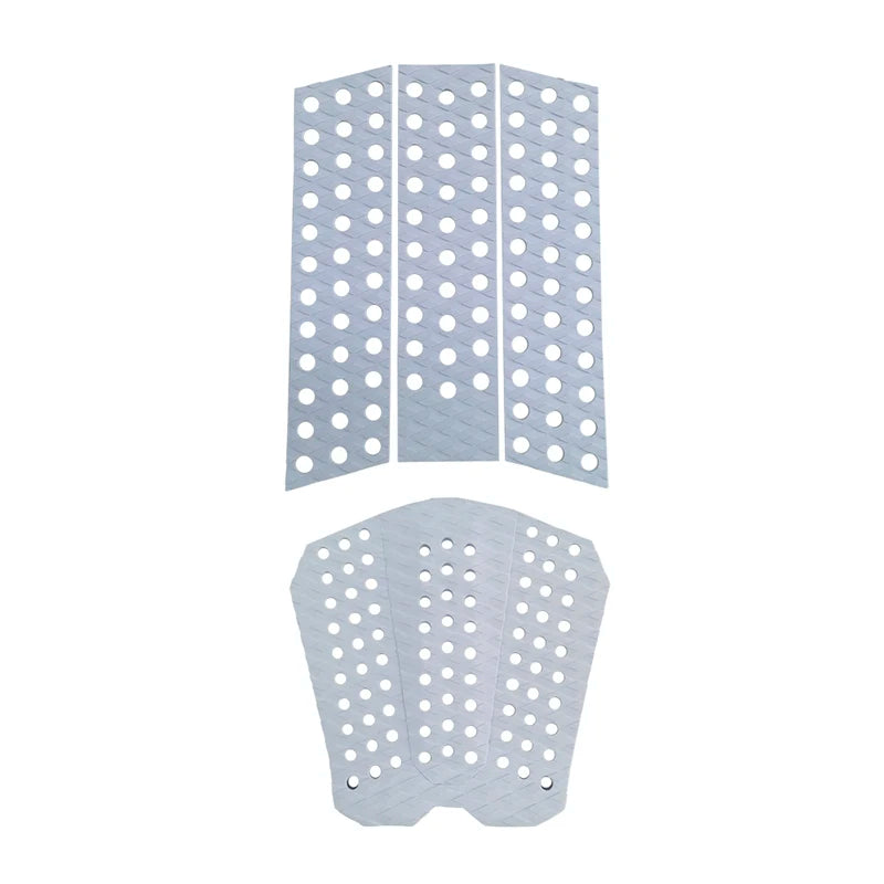 Surf Pads Grip Set Surfboard Traction Pad Front Pads Surf Eva Deck Cover Surfboard Tail Pad Foam Anti Slip Surf Mat Set