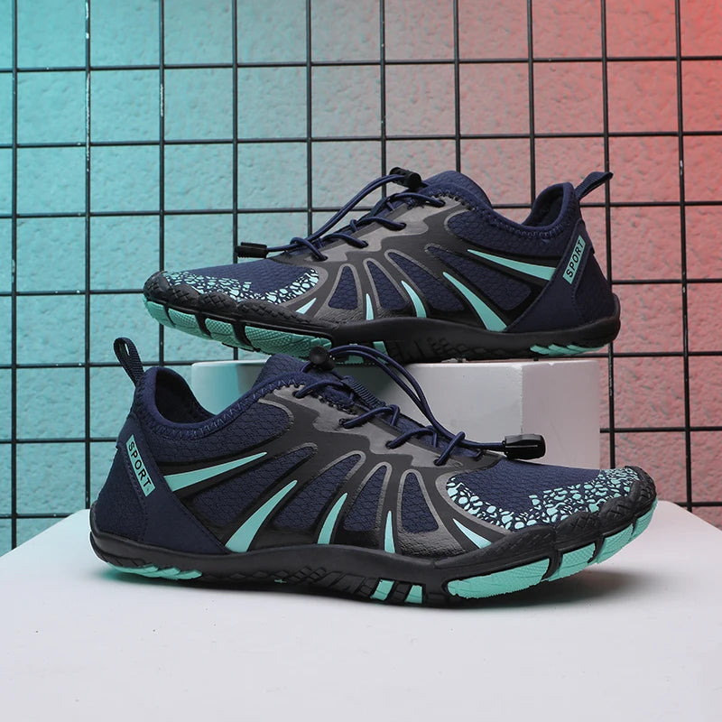 Men's Water Shoes Rubber Soles Nonslip Breathable Fast Drying Shoes Leisure Climbing Beach Swimming Shoes 2024 New