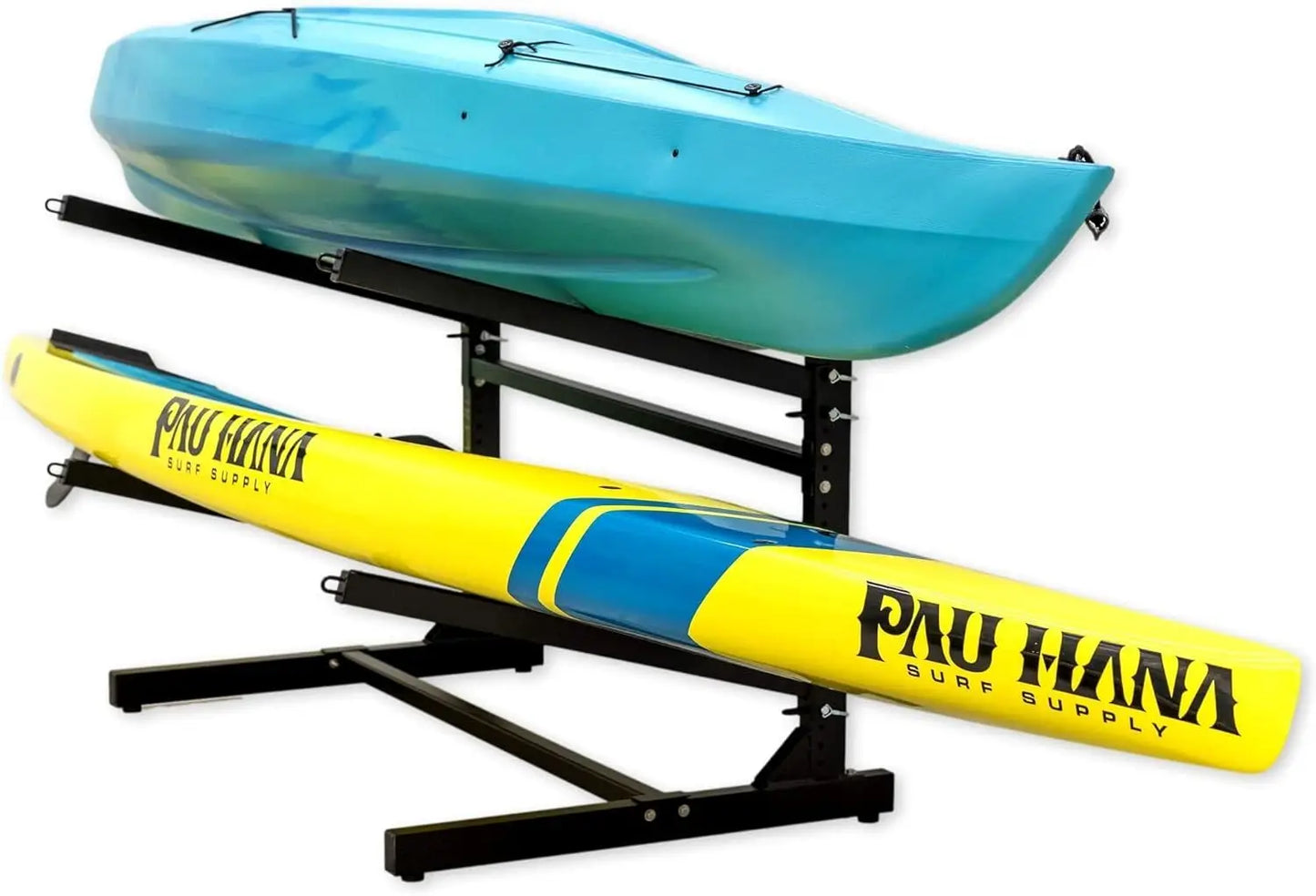 G-Watersport Kayak and SUP Outdoor Storage Rack, Heavy Duty Adjustable Weatherproof Stand