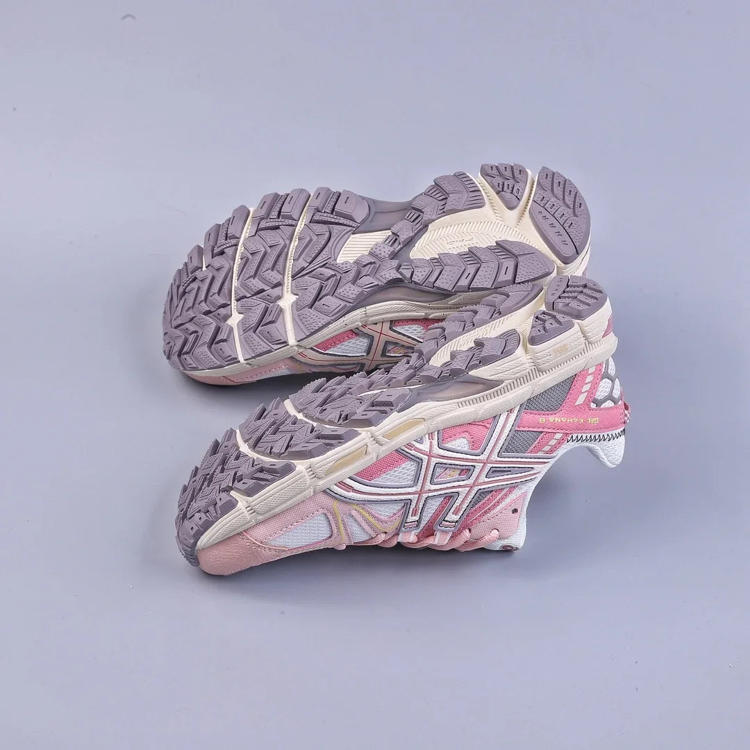 Asics GEL Kahana 8 Original Women Running Shoes PINK Cushion Stability Aics GEL Running Kahana8 Breathable Sport Sneakers
