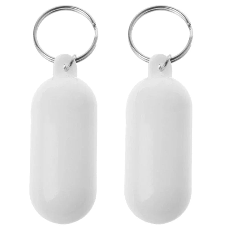 2x Kayak Floating Keyring Buoyant Key Rings Marine Sailings Boat Float Keychain
