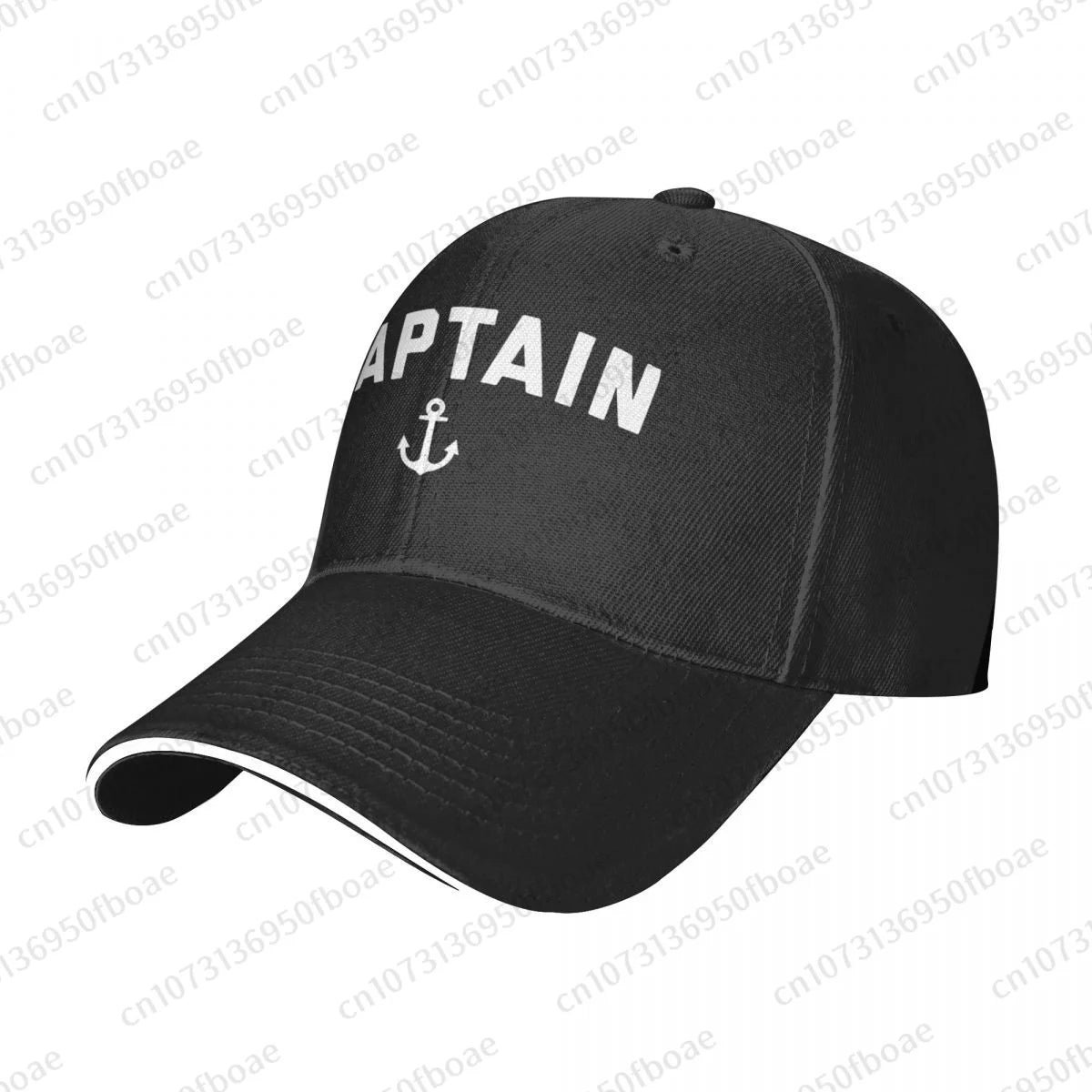 Captain Nautical Quote Baseball Caps Hip Hop Sandwich Cap Men Women Adjustable Outdoor Sport Hats