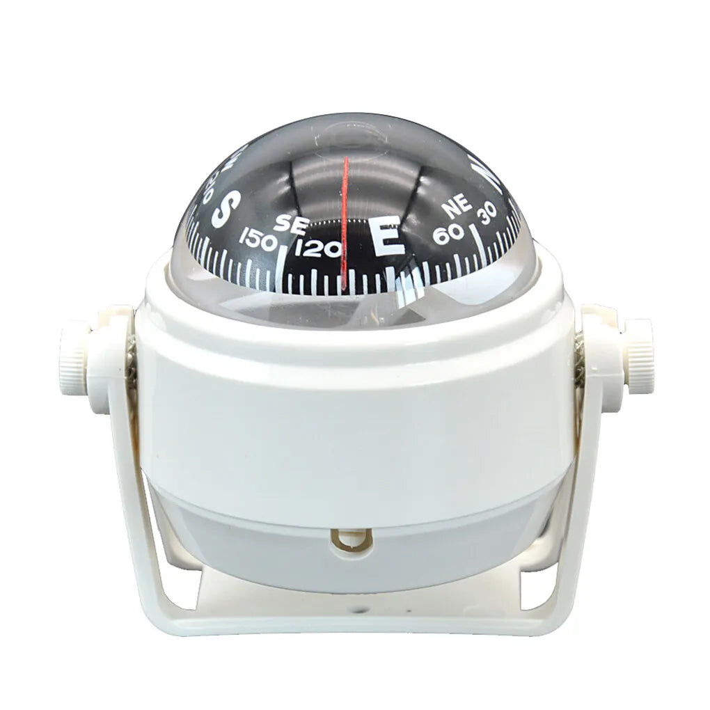 1 Set Boat Sailing Compass Small Navigation Tools Navigating Tools Sailing Tool with Clear Displaying for Outdoor White