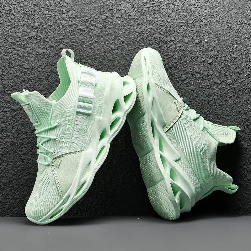 Men Shoes Breathable Fashion Mesh Running Shoes Man High Quality Unisex Light Tennis Baskets Athletic 2023 Sneakers for Men