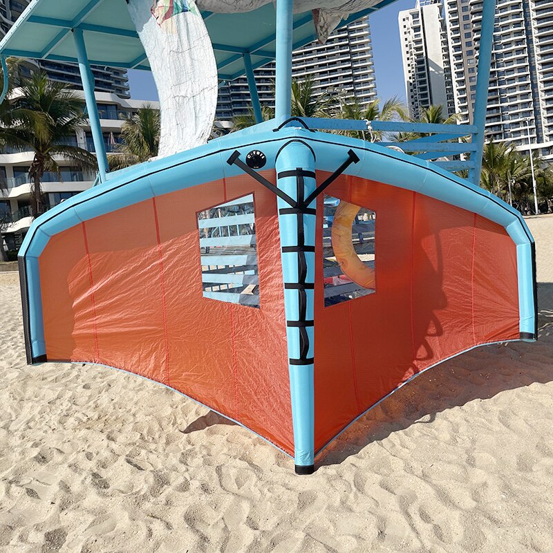 Novo design em forma de V Asa Foiling Windsurf kite 5M Inflável Portátil Wingfoil Wingsurf Hydrofoil Board