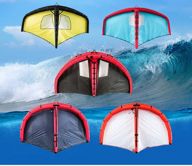 Customs Logo Foil Wing Kite Handheld Inflatable Wing Foil Kitesurfing Wingsurfer Kite Snow Surfing Ski Surfing With Accessories