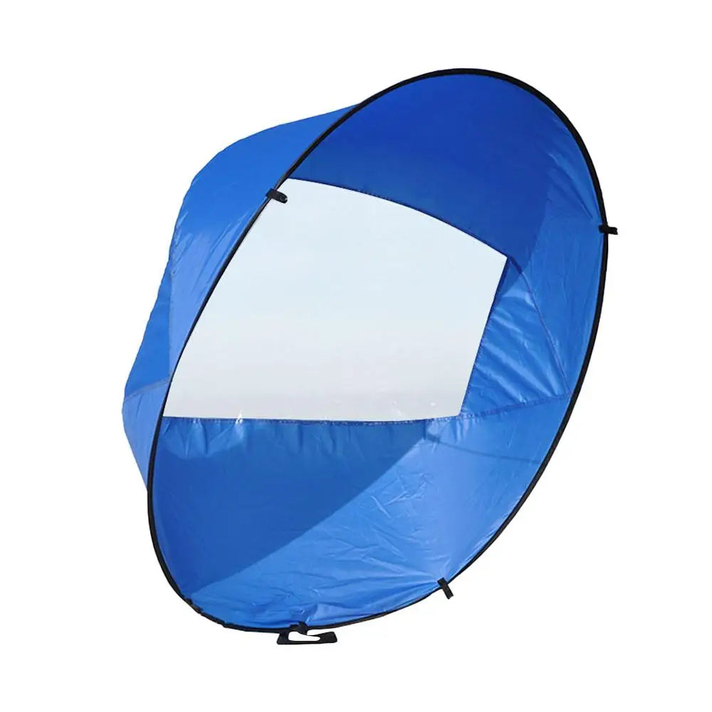 42 Inch Folding Kayak Wind Paddle Sailing Popup Paddle Sail With Clear Window For Kayaks Canoes Inflatable Boats Paddle dropship