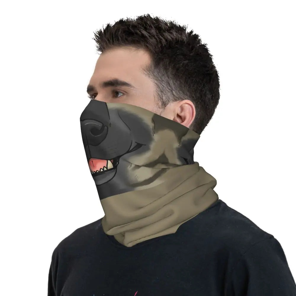 Striped Hyena Bandana Neck Cover Printed Wrap Scarf Multi-use FaceMask Outdoor Sports For Men Women Adult Washable