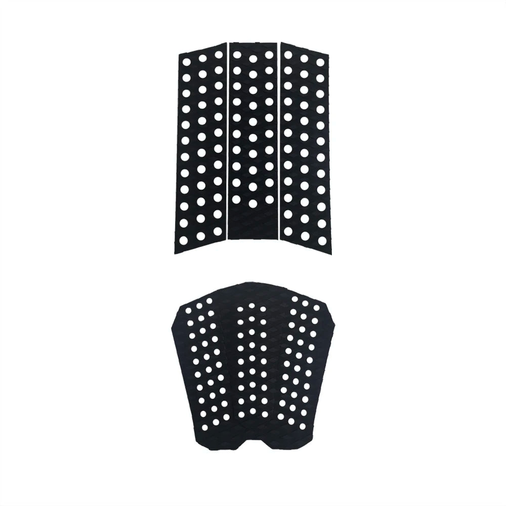 Surf Pads Grip Set Surfboard Traction Pad Front Pads Surf Eva Deck Cover Surfboard Tail Pad Foam Anti Slip Surf Mat Set