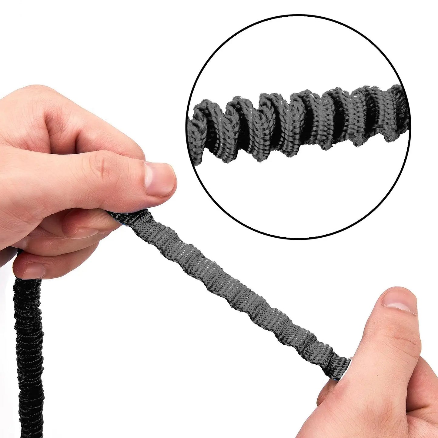 Kayak Paddle Leash Paddle Keeper Fishing Pole Tether with Carabiner Lightweight Kayak Rod Leashes for Canoeing Rafting Surfing