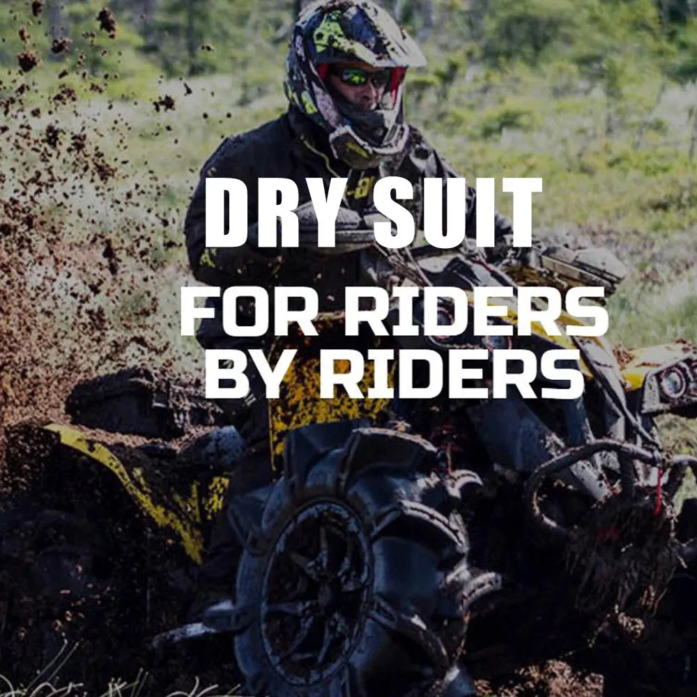 3-Ply Mens Semi-Dry Suit Breathable Warm Paddling Drysuit Wetsuit for Kids to Aduct Angler Kayak Fishing ATV&UTV Riders Clothing