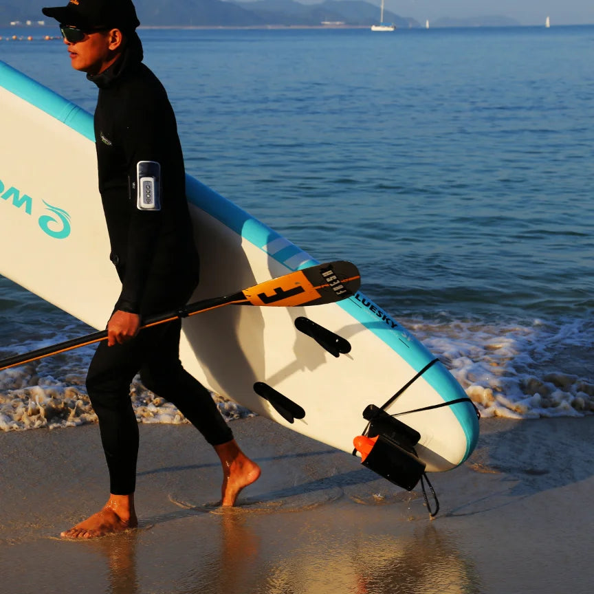 440W Electric Motor Underwater Scooter Kayak Booster SUP Inflatable Boat Motor Electric Outboard Motor for Surfboard Fishing 2A