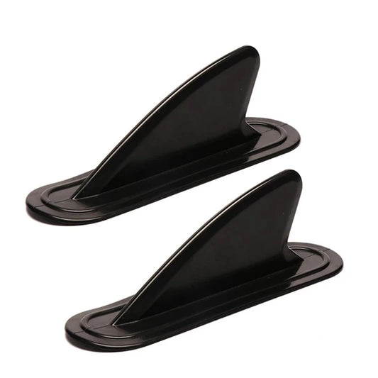 Barbatanas laterais de prancha de surf em pvc preto, barbatana de surf para prancha de remo inflável, acessórios para sup de ondas de água