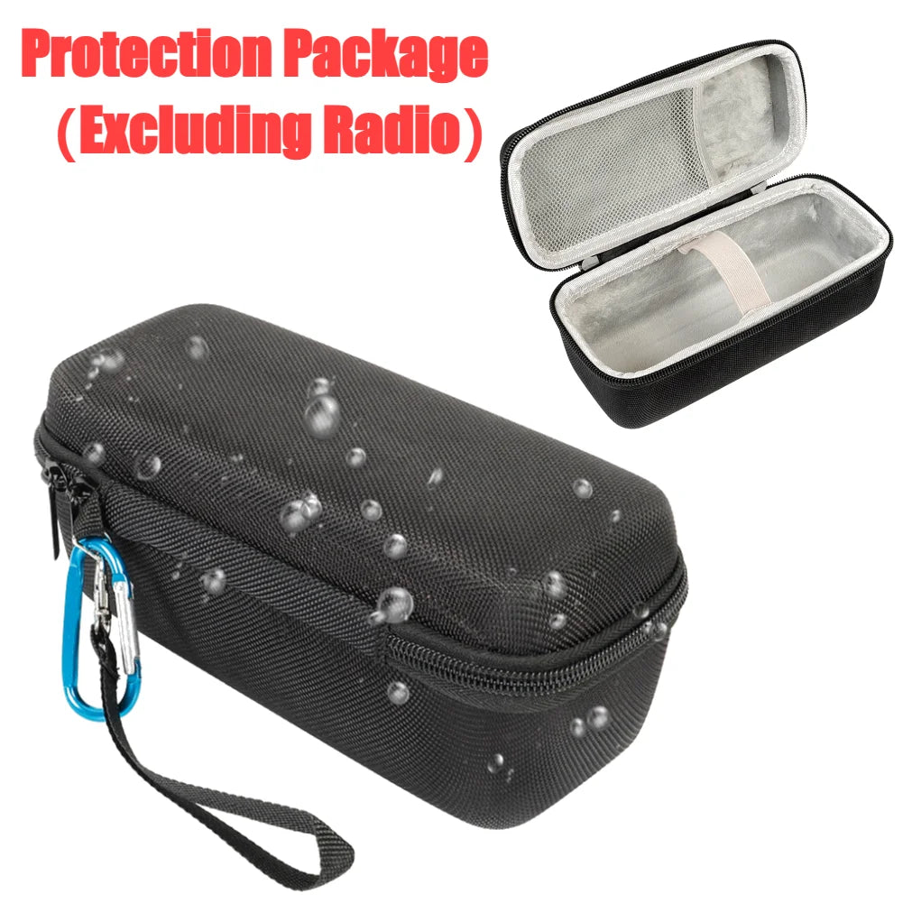 Portable Phone Charger with LED Lights Solar Hand Crank Radio USB Charged & Solar Power Multifunctional for Camping Emergency