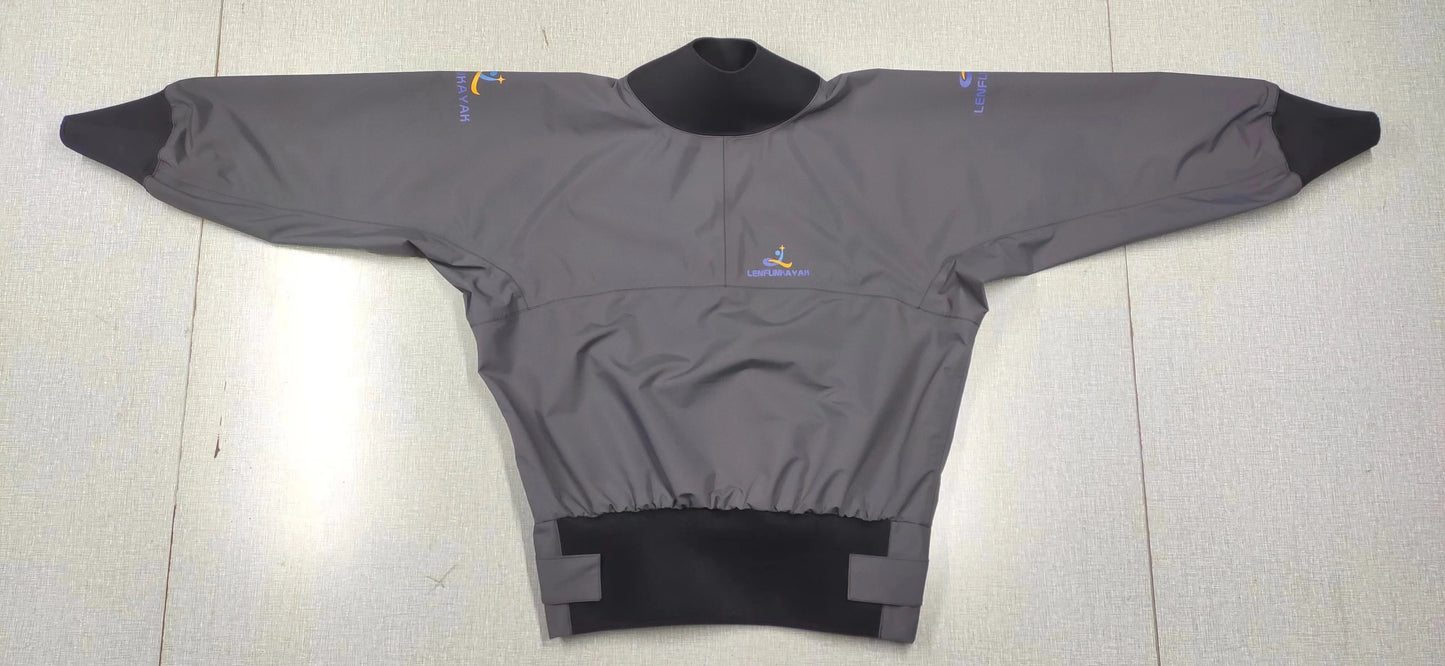 UNISEX waterproof jacket Whitewater kayak cags,semi-dry top jackets,sailing paddle rafting canoeing jacket