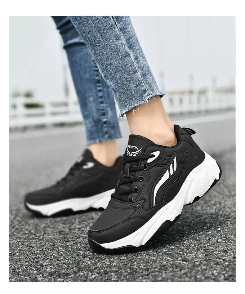 SYTK PU Leather Sneakers Men Casual Shoes Sports Boys Pure Black Plus Big Size 47 48 Tenis Masculino Shoes