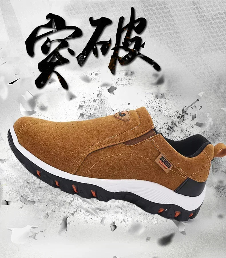 2024 New Outdoor Lightweight Men's Casual Sports Slip-on Walking Shoes Hot Selling Men's Loafers Breathable Flat Shoes for Men