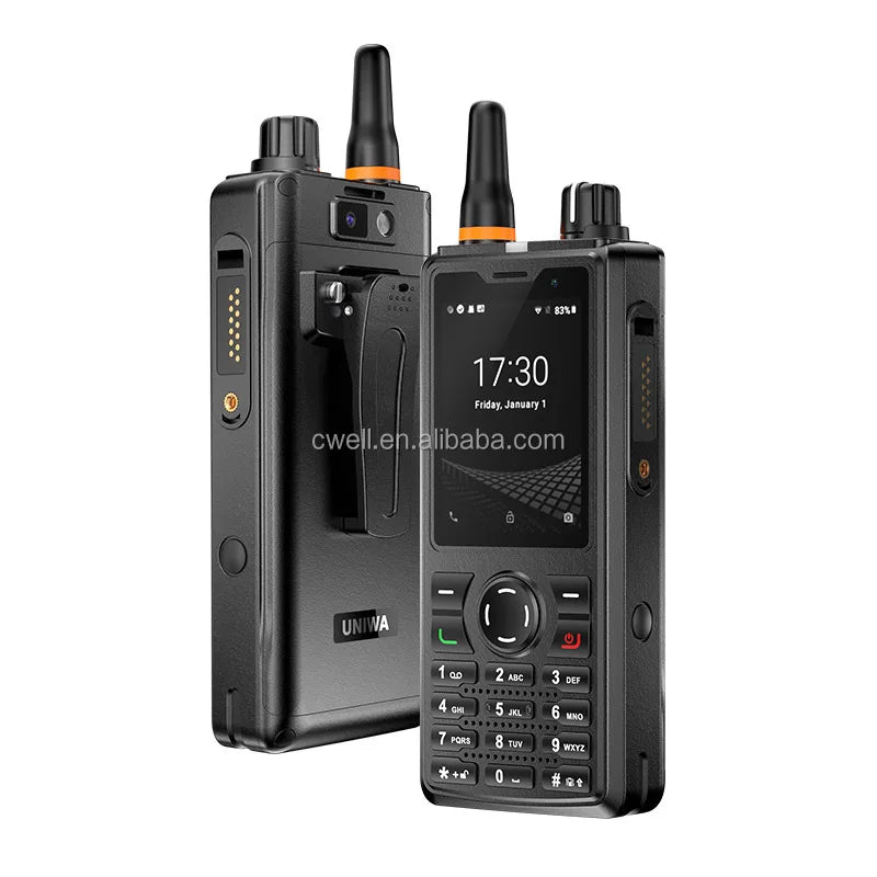 F41 Global 4G LTE PoC Walkie Talkie Professional Handheld Mobile 4600mAh Battery SOS Button 3W IP54 Waterproof Outdoors