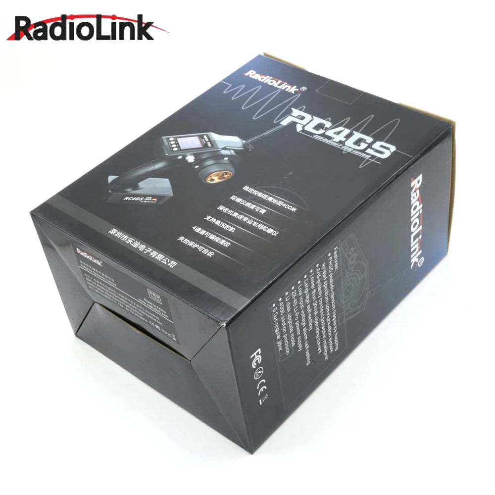 Radiolink RC4GS V2 4 CH FHSS RC Transmitter Remote Controller R6FG / R7FG With Gyro For RC Car Truck Crawler Wltoys Model