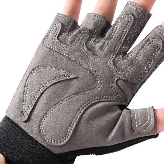 Ridding Gloves 1 Pair Comfortable Fastener Tape Impact Resistant  Heavy-Duty Sure Grip Fishing Gloves Sports Protective Gear