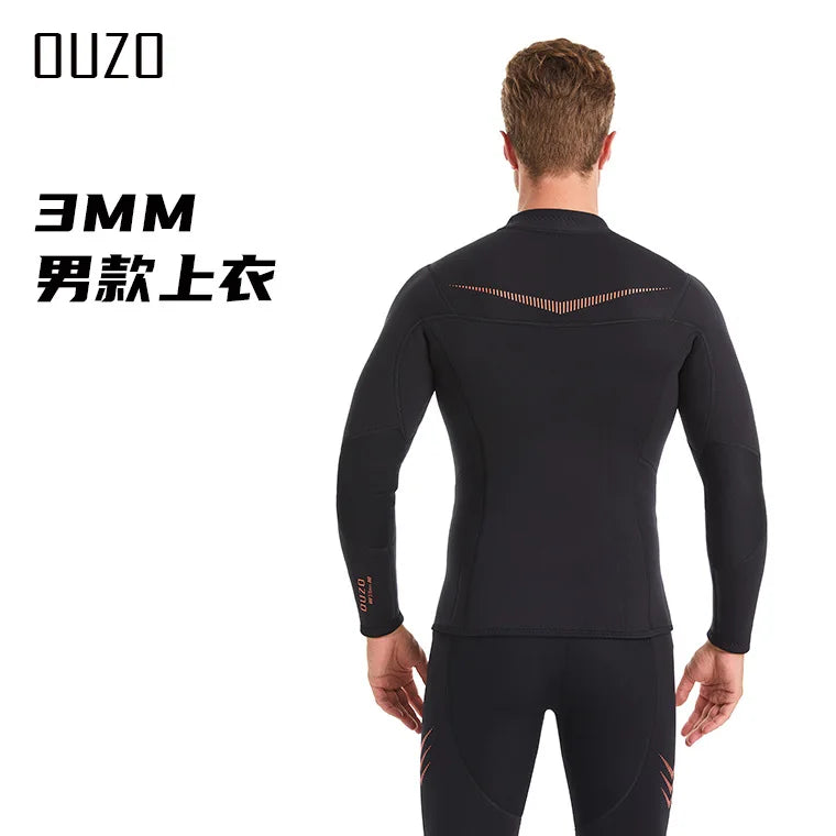 3mm Men Wetsuit Neoprene Freediving  Women Wetsuit Surf Suits Diving Suit Kitesurf Swimsuit Rash Guards Roupa De Mergulho