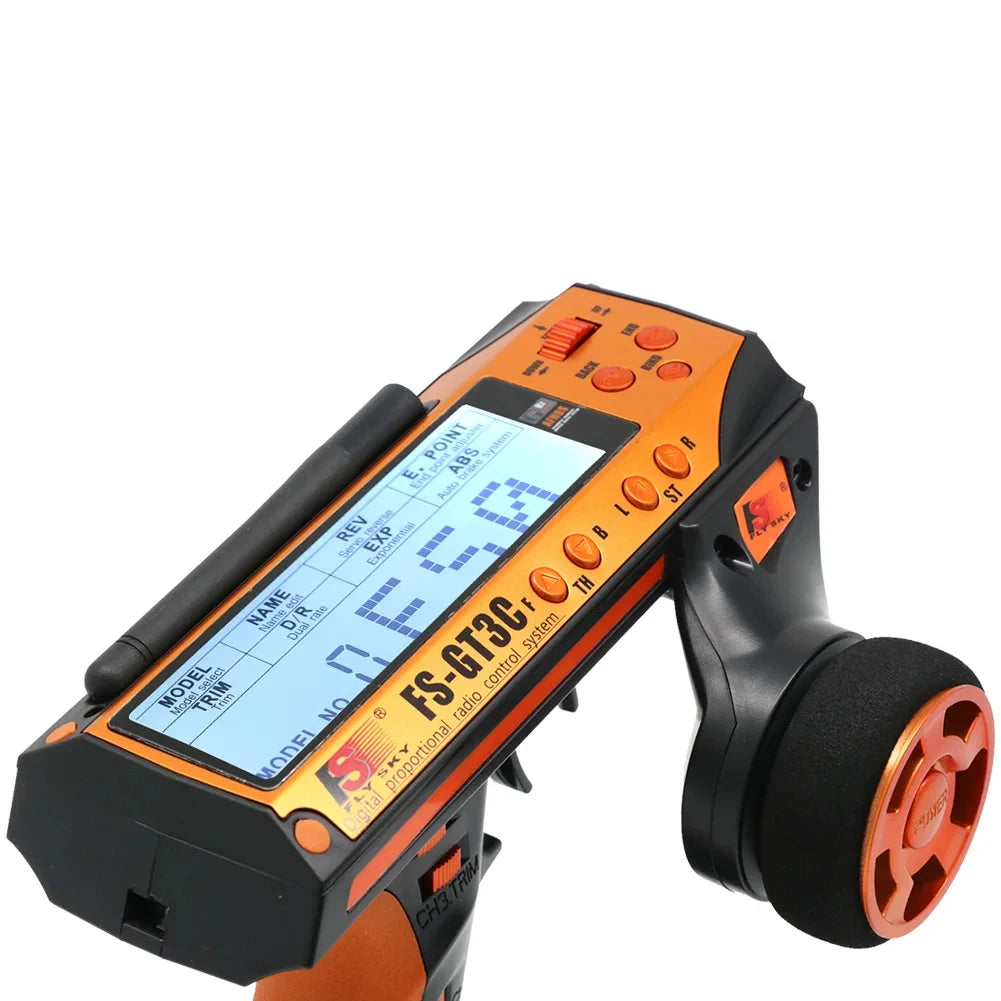 Flysky FS-GT3C FS GT3C 2.4G 3CH AFHDS with Battery GR3E Receiver Radio Controller For RC Car Tank Boat