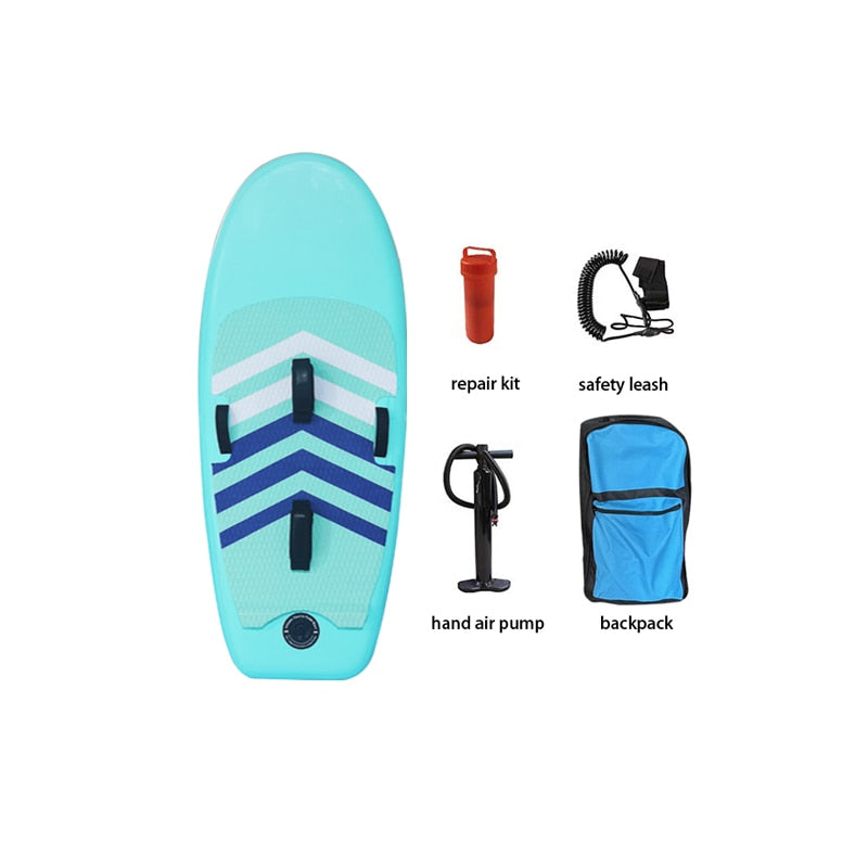 Inflatable SUP/Foil Board Stand-Up Paddleboard Surfboard Hydrofoil Wakeboard Skimboard Kitesurf Windsurf Wingsurf