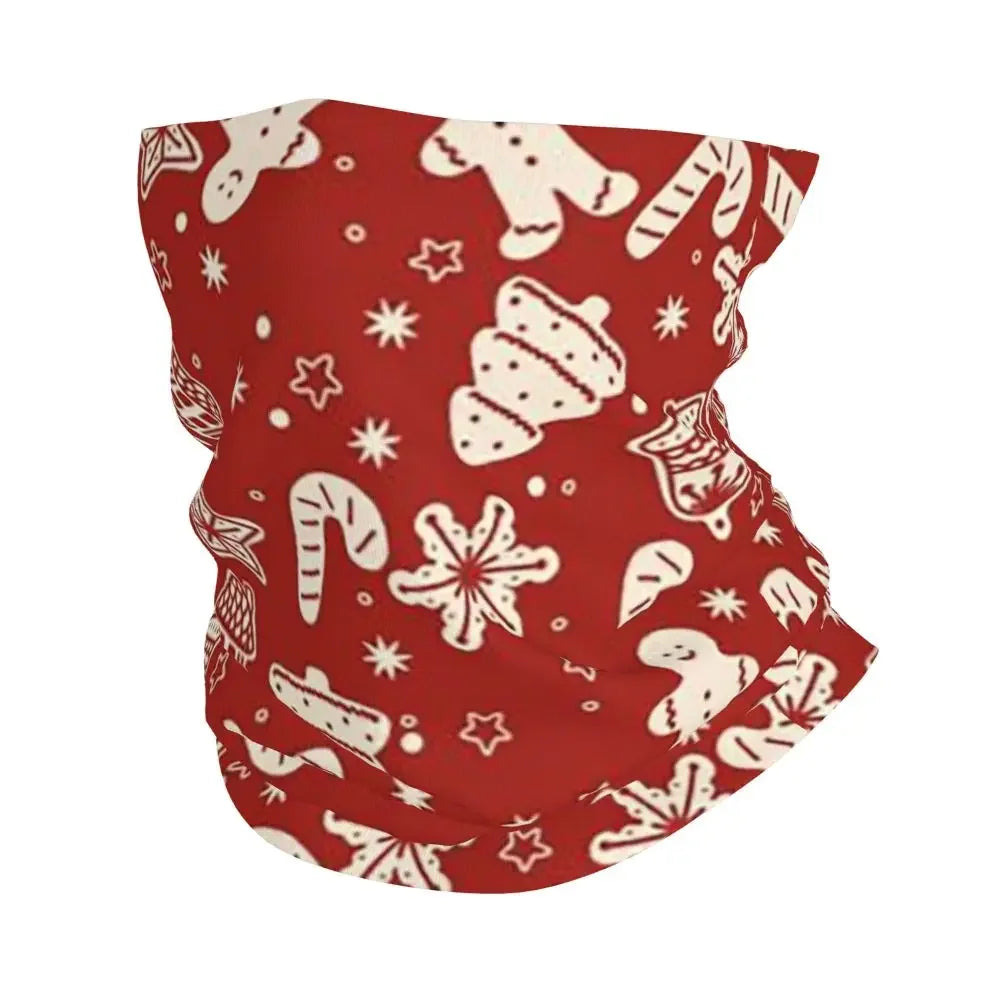 Merry Christmas & Happy Holidays! Bandana Neck Cover Face Scarf Multifunction Cycling Scarf Hiking Fishing Adult Breathable