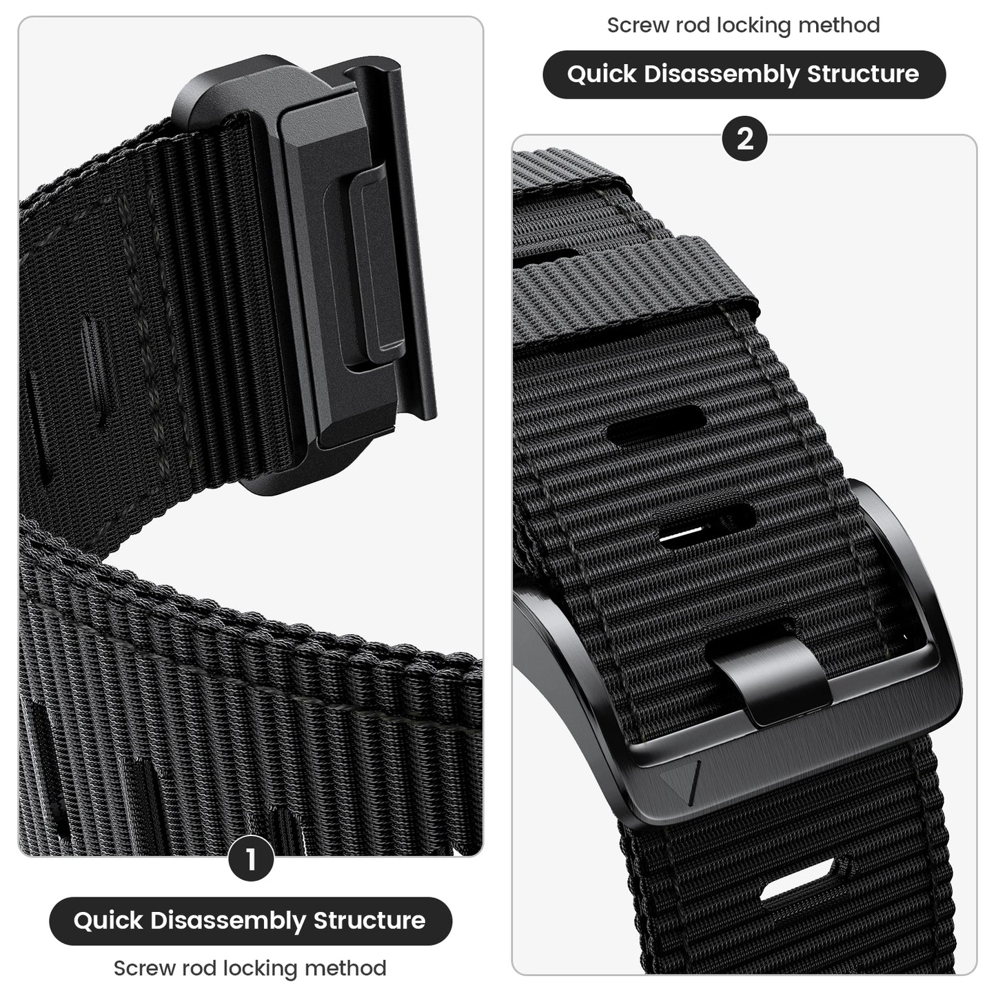 22 26mm Nylon Strap for Garmin Fenix 6X Pro Bands for Fenix 6X 5X Quick Fit Braided Watchband for Enduro Descent MK1 Bracelet