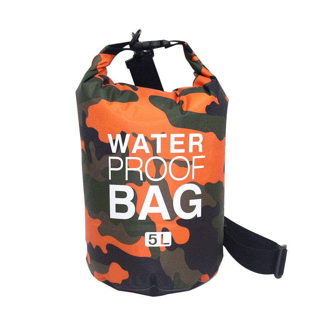 30l à prova dwaterproof água saco de natação saco seco camuflagem cores pesca barco caiaque armazenamento deriva rafting saco 2l 5l 10l 15l 20l