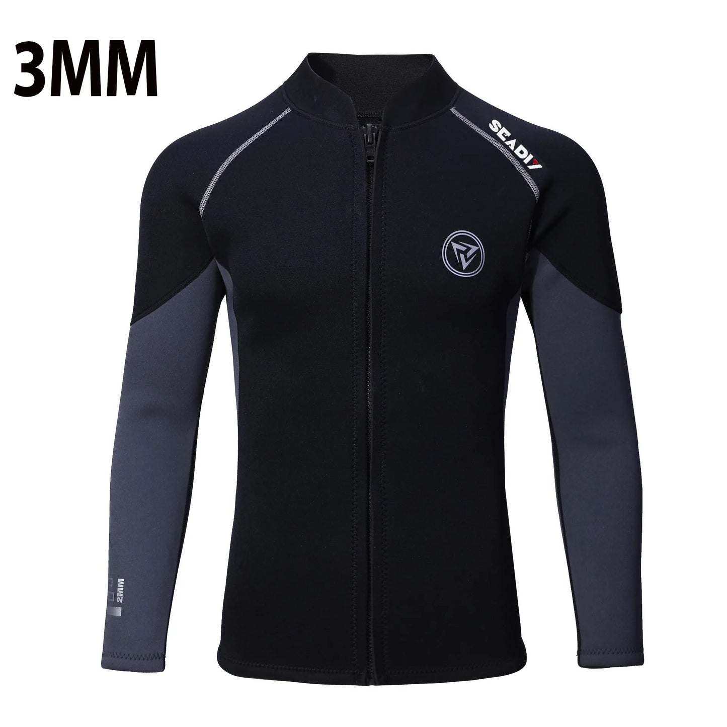 3mm/2MM Men Wetsuit Neoprene Scuba Diving Suit Zipper Jacket Pants Spearfishing Swimwear Kayak Surfing Swimsuit