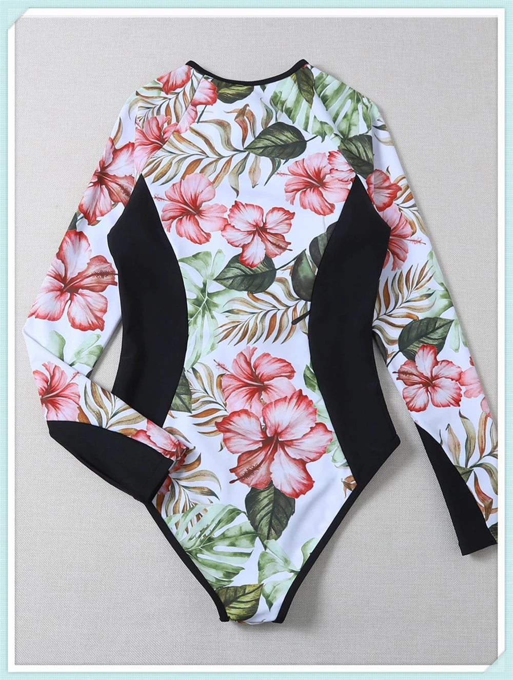 Solid Diving Clothes 2023 Women Zipper One Piece Bathers Bathing Swimming Swim Suit Female Long Sleeve Swimwear Surf Swimsuit