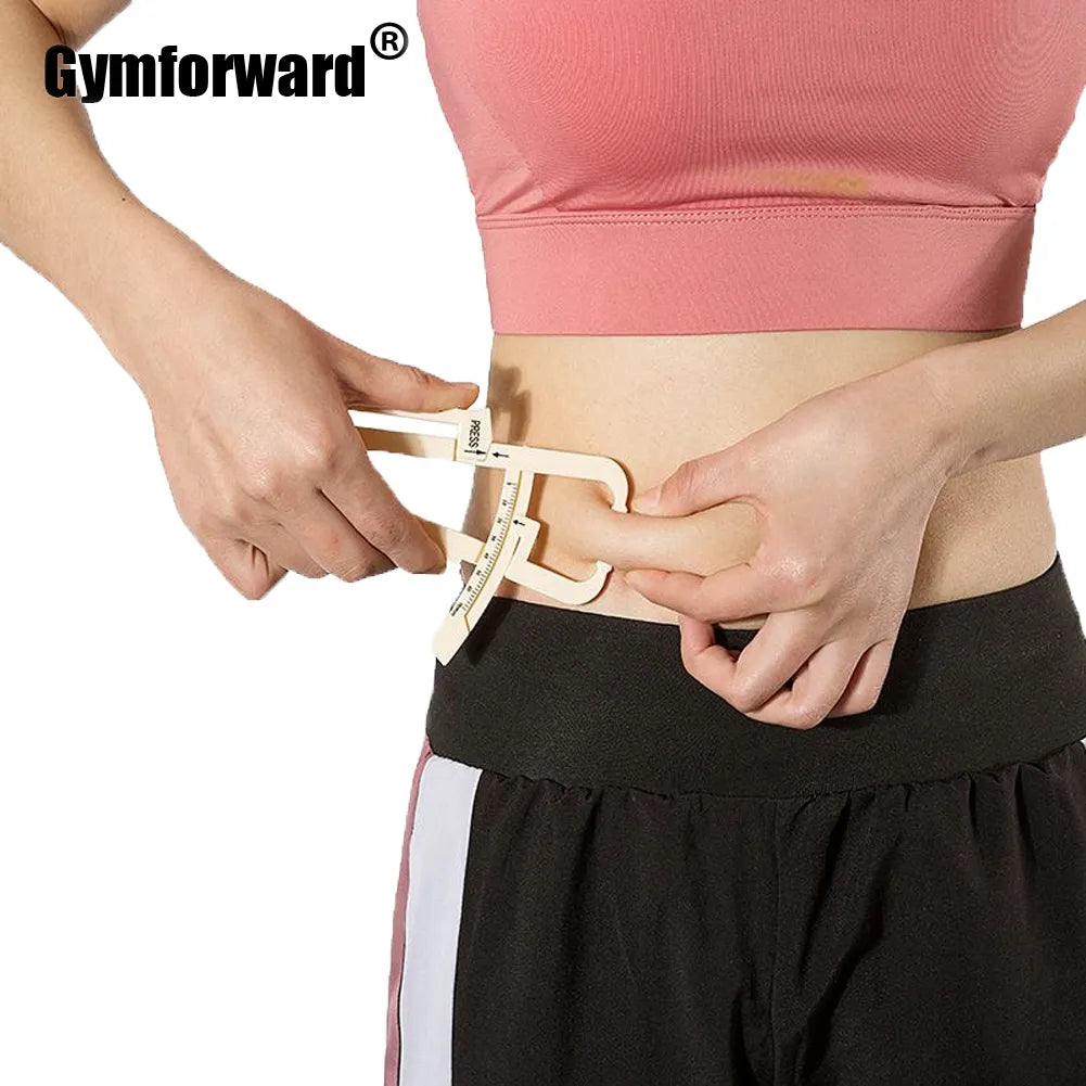 1PC Fitness Body Fat Caliper Skin Analyzer Measure Chart Body Fat Clip Measurement Slim Monito Sebum Meter Tester Gym Equipment