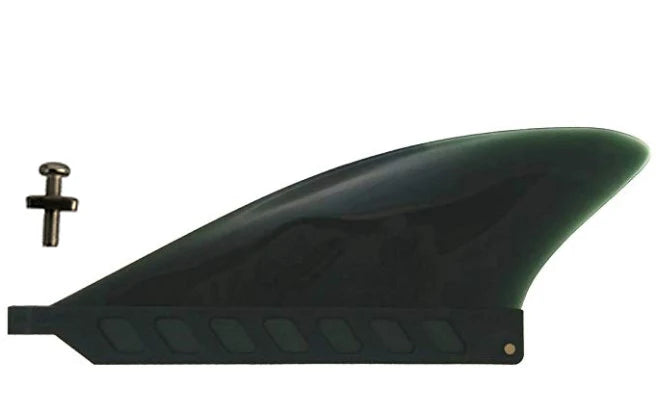 3" Black US Box Center River & Surf SUP Fin With Screws Safety Flex Soft for SUP Longboard airSUP