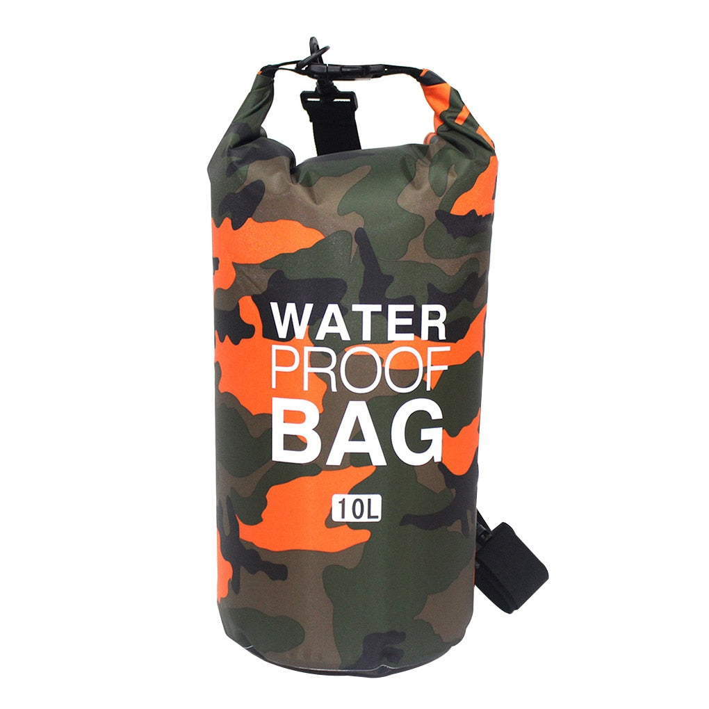 30l à prova dwaterproof água saco de natação saco seco camuflagem cores pesca barco caiaque armazenamento deriva rafting saco 2l 5l 10l 15l 20l