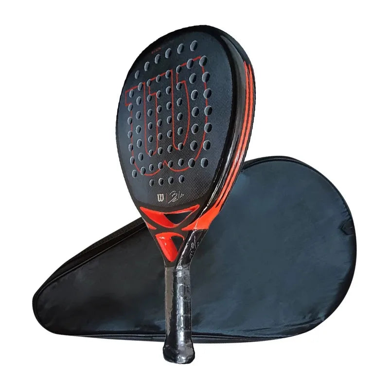 New Pala Padel Tennis Racquet Soft Face Carbon Fiber Lightweight and Fashionable EVA Sports Racquet Outdoor Equipment