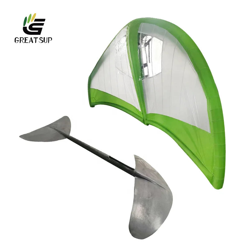 OEM quality Handheld Inflatable Wing Foil Sail 4M/5M/6M Kite Wingfoil Kitesurf Wingsurf Hydrofoil Watersports